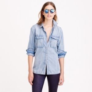 J. Crew chambray shirt size XS